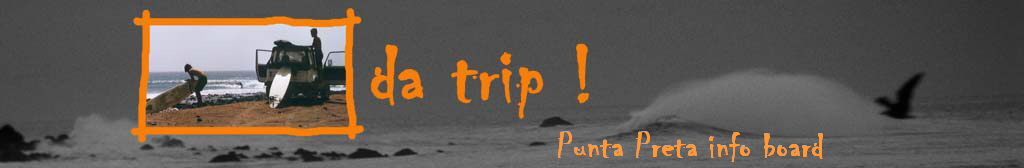 Punta Preta info board